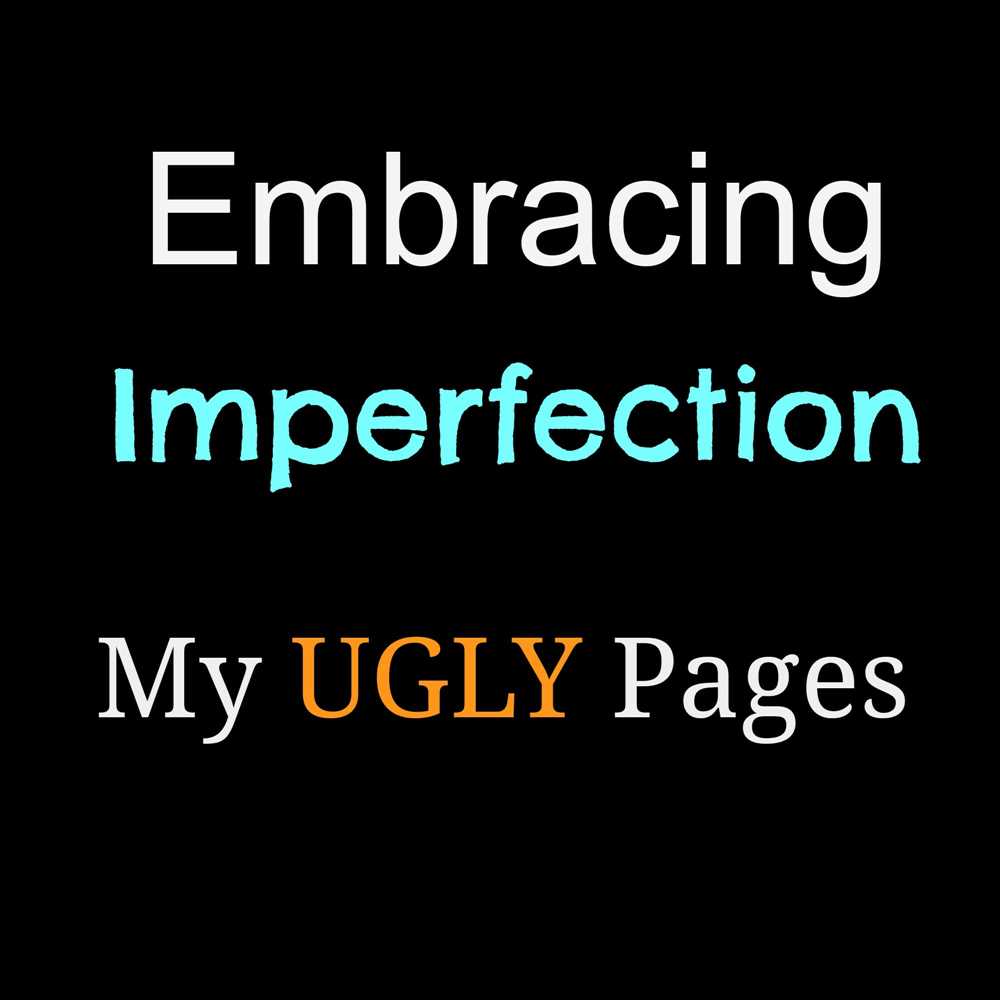 Capturing Beauty through Imperfection