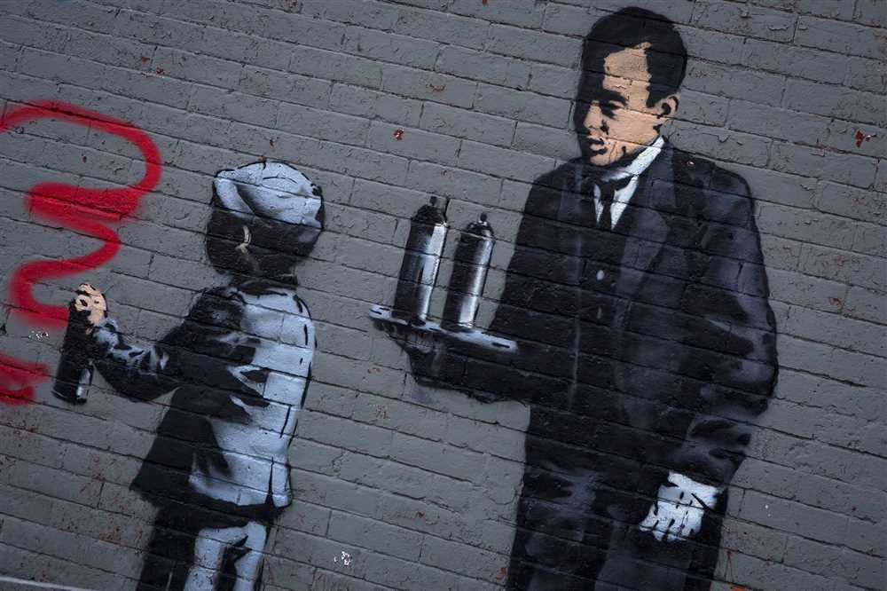 The Art of Banksy's Blurred Messages
