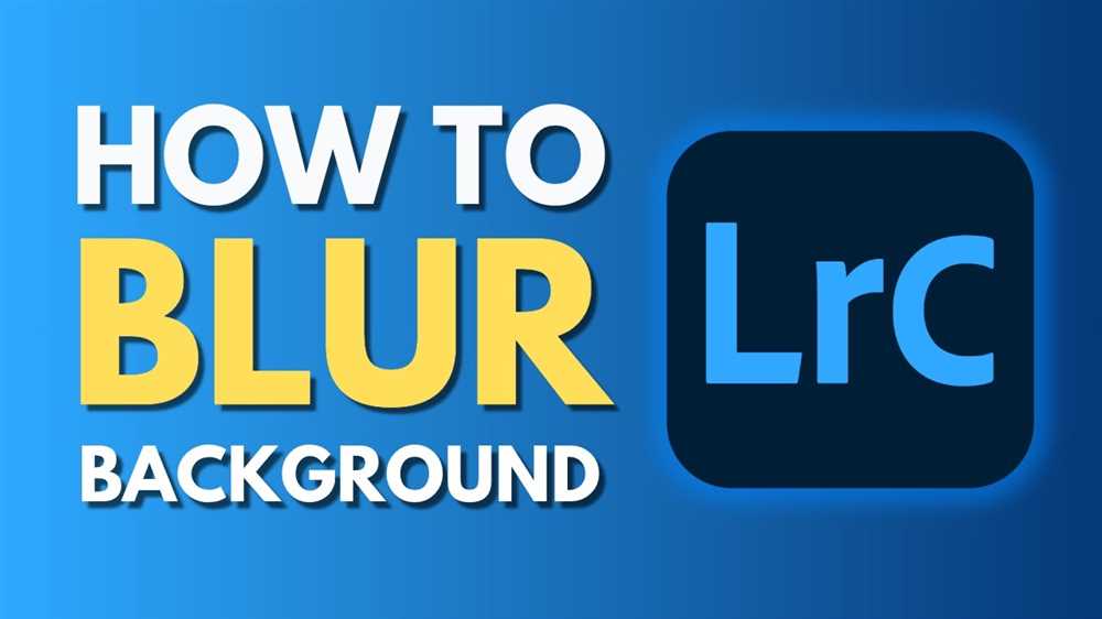Tips and Tricks for Using the Blur Tool